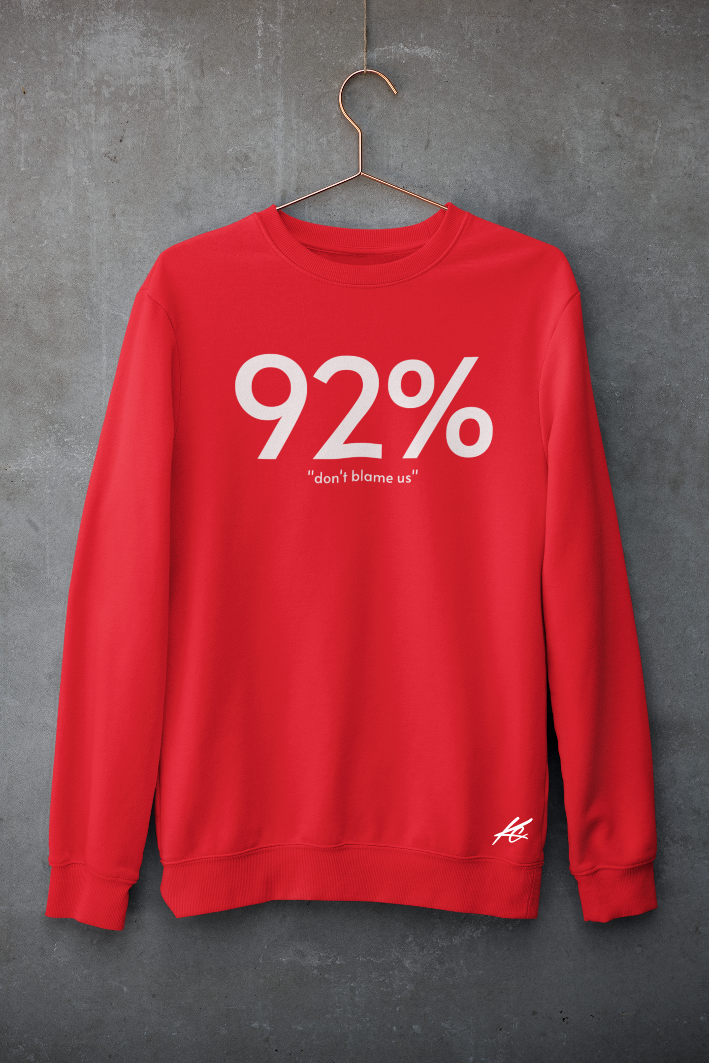 92% IYKYK 